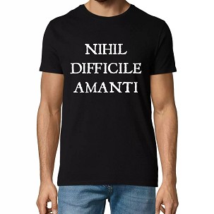 Nothing is difficult for the one who loves - Cicero - U - B - 4XL