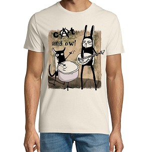 Rontó Lili : Cat and Owl Classic T-shirt - U - I - L